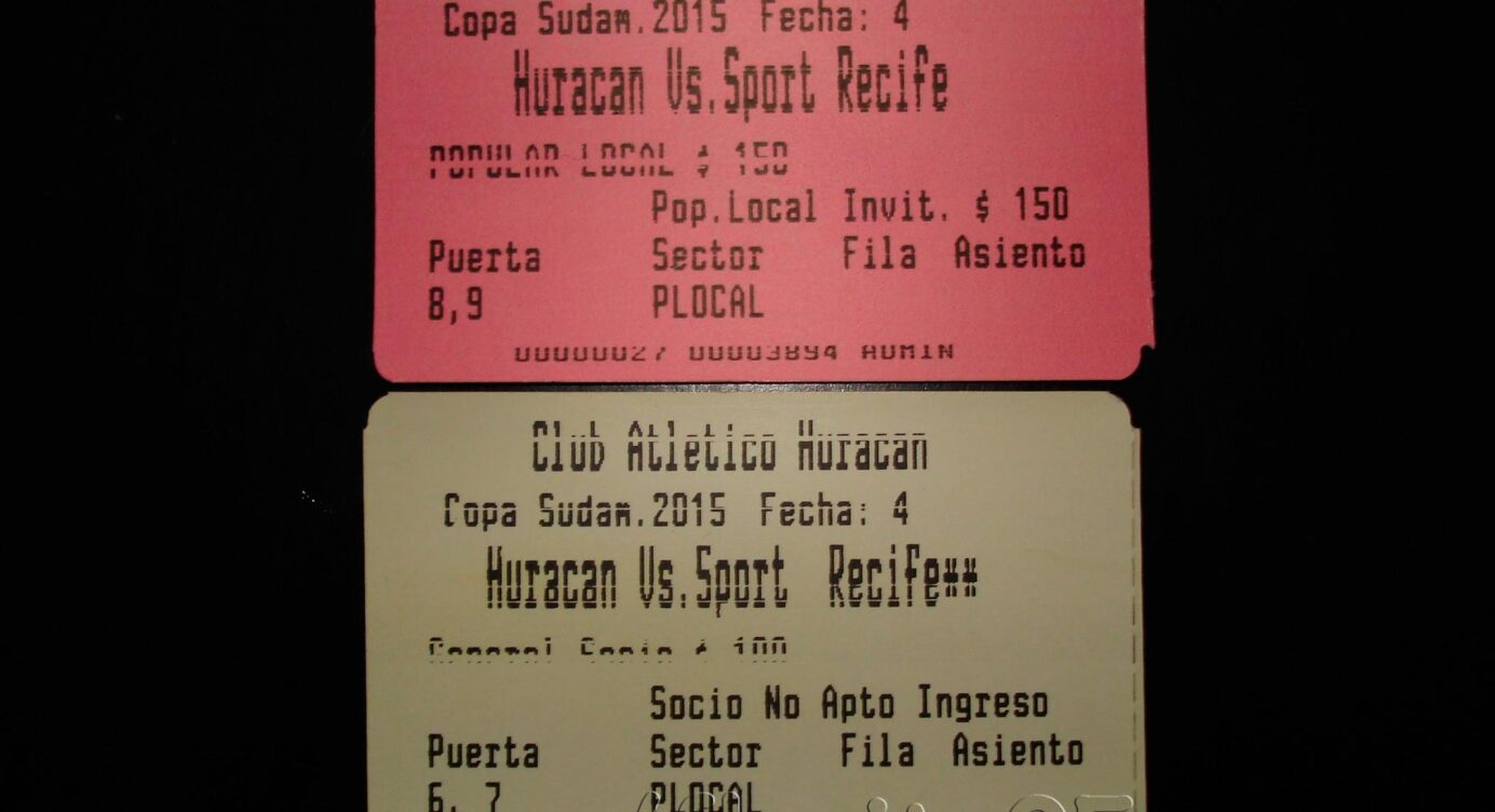 Copa Sudamericana – Huracán Vs. Sport Recife (Brasil)