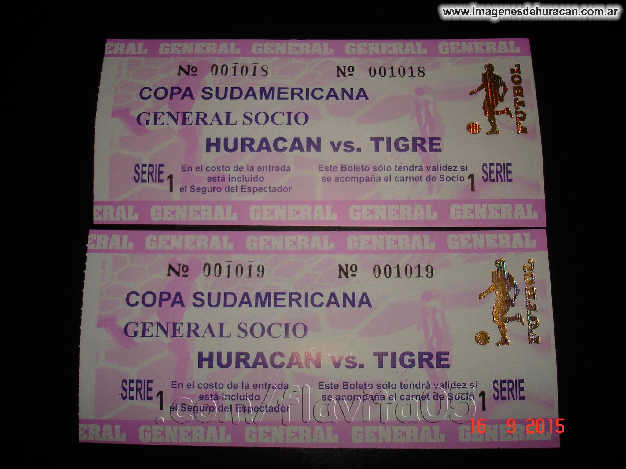 entradas huracán vs tigre copa sudamericana 2015