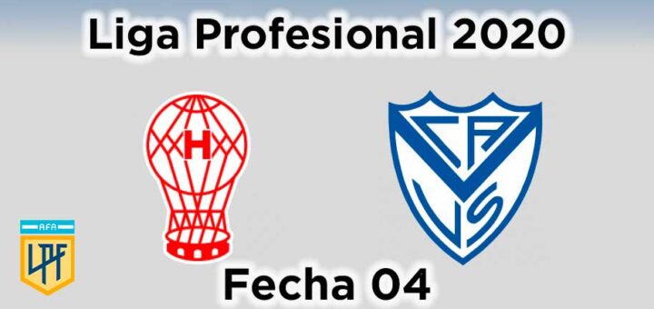 huracán Vélez fecha 04 liga profesional de fútbol