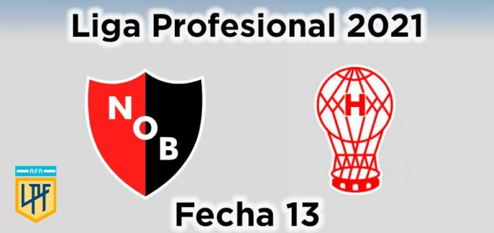 fecha-13-newells-vs-huracán-liga-profesional-de-fútbol-2021