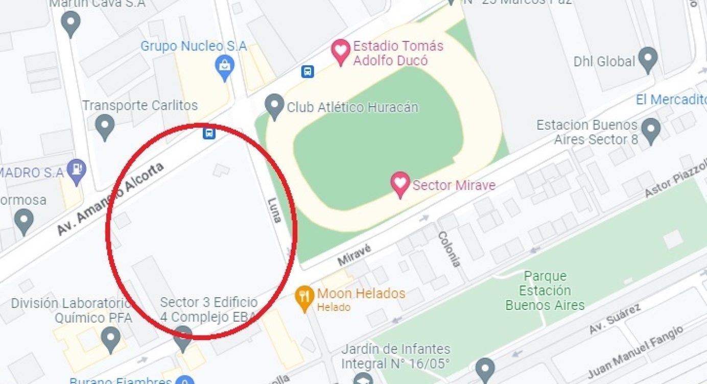 Huracán perdió los terrenos del gas