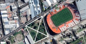 El AABE vuelve a otorgarle los terrenos del ex gas al Club Atlético Huracán vista satelital