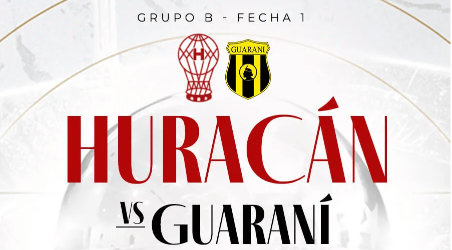 huracán vs guaraní fecha 01 copa sudamericana 2023