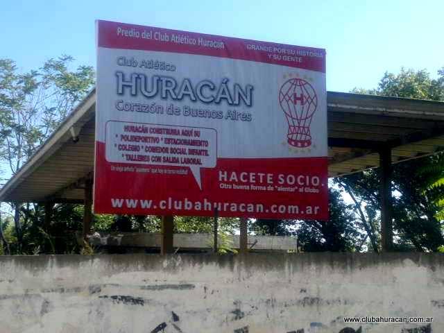 proyecto del club atlético Huracán en los terrenos ex gas en el 2013
