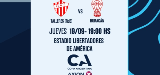 talleres de remedios de escalada vs huracán cuartos de final copa argentina 2024