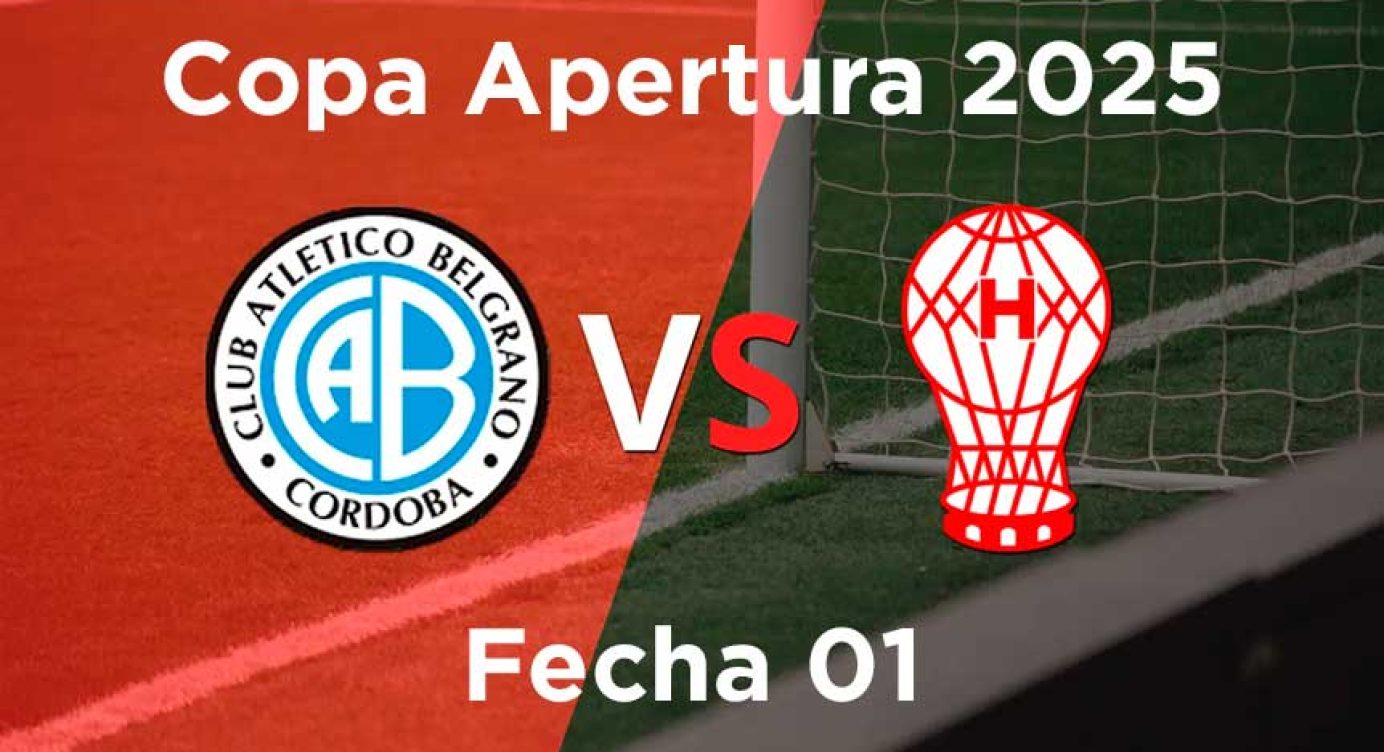 Fecha 1 – Belgrano vs Huracán