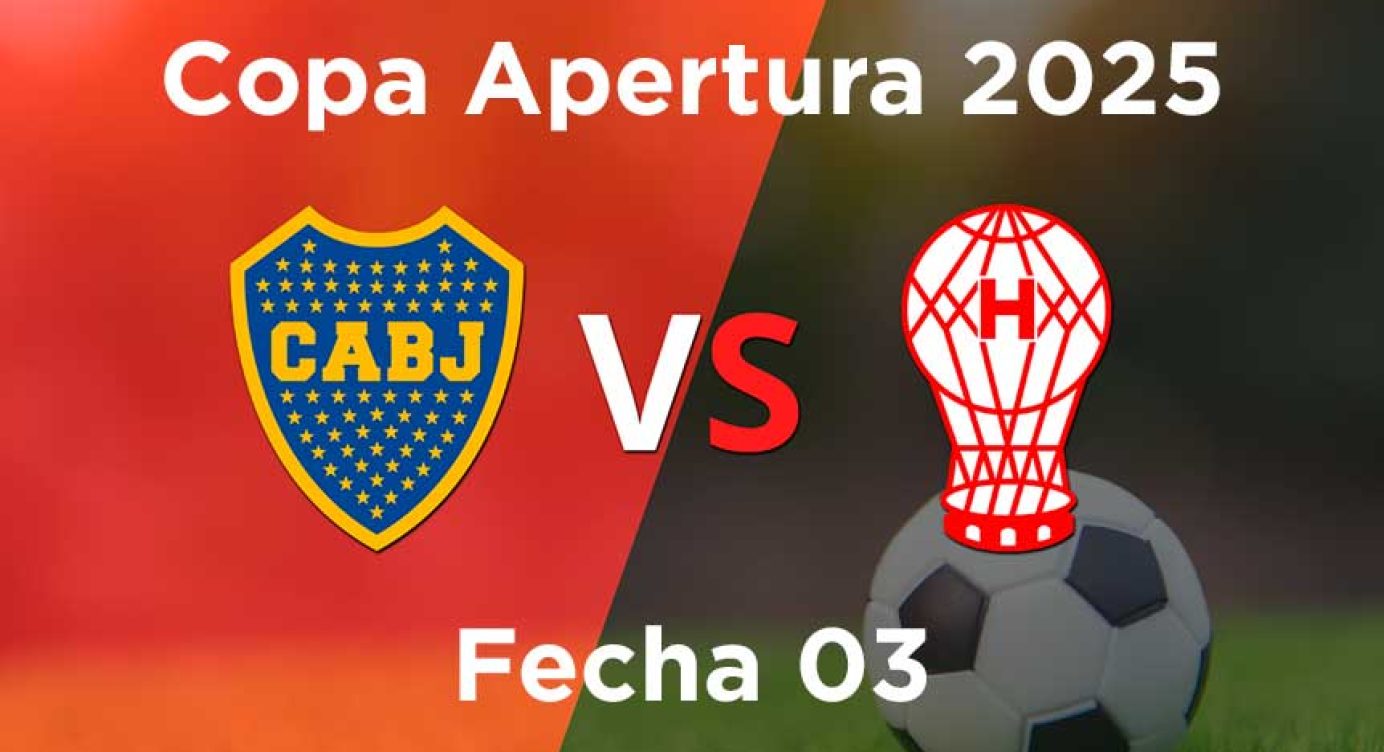 Fecha 3 Boca vs Huracán