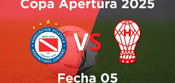 fecha-05-argentinos-juniors-vs-huracán-copa-apertura-2025