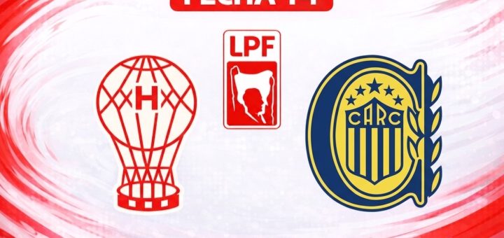 2026 fecha 14 huracán vs rosario central torneo apertura